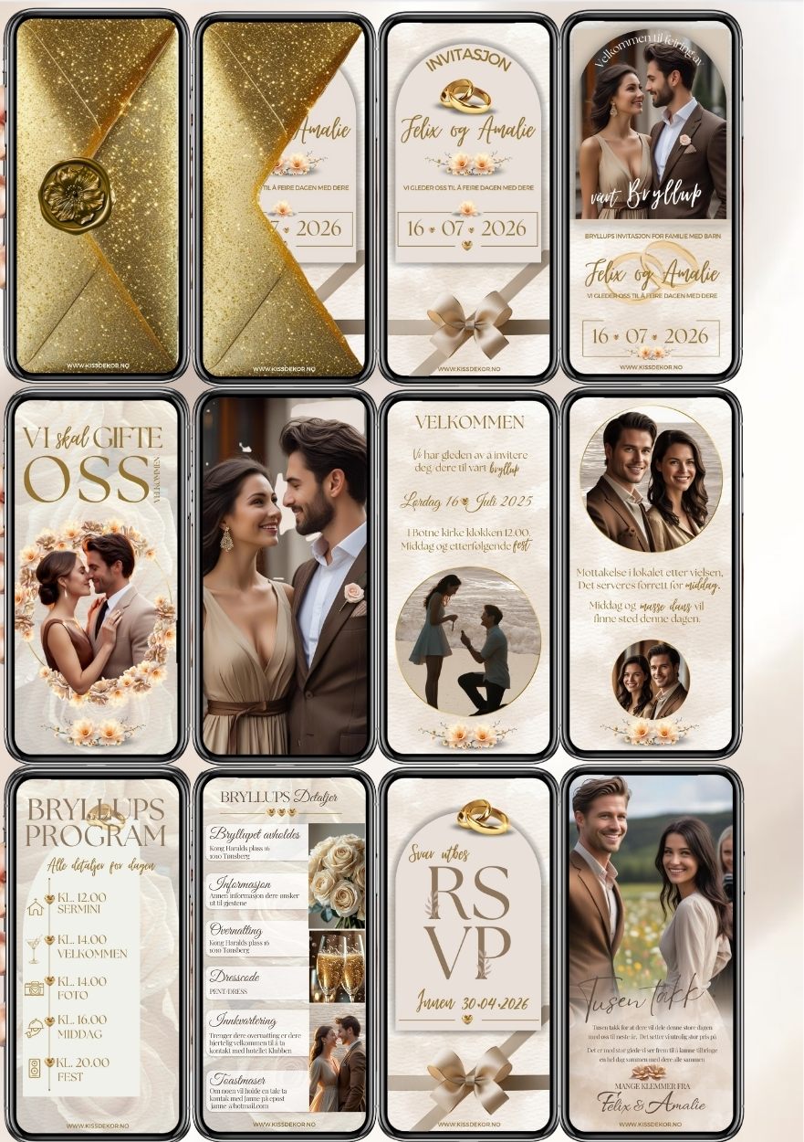 VIDEO INVITASJON BRYLLUP