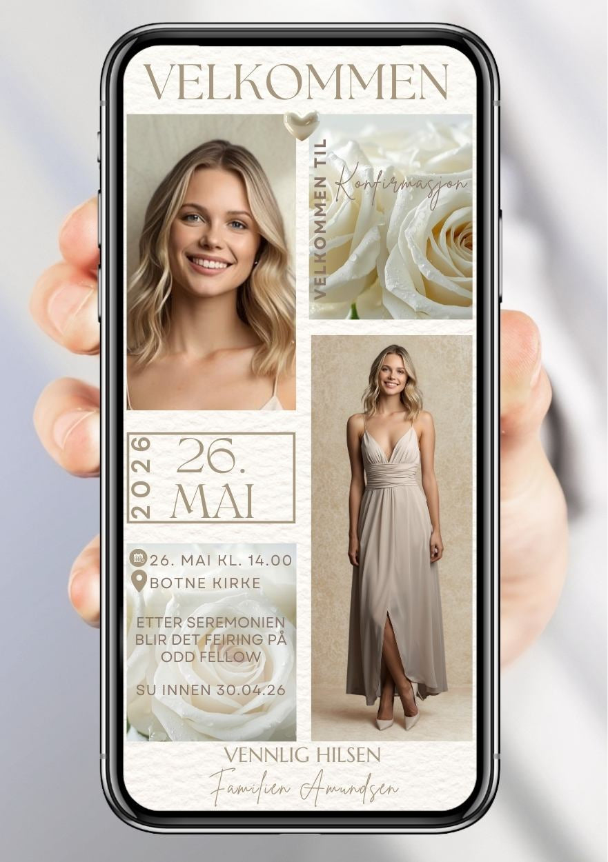 INVITASJON KONFIRMASJON