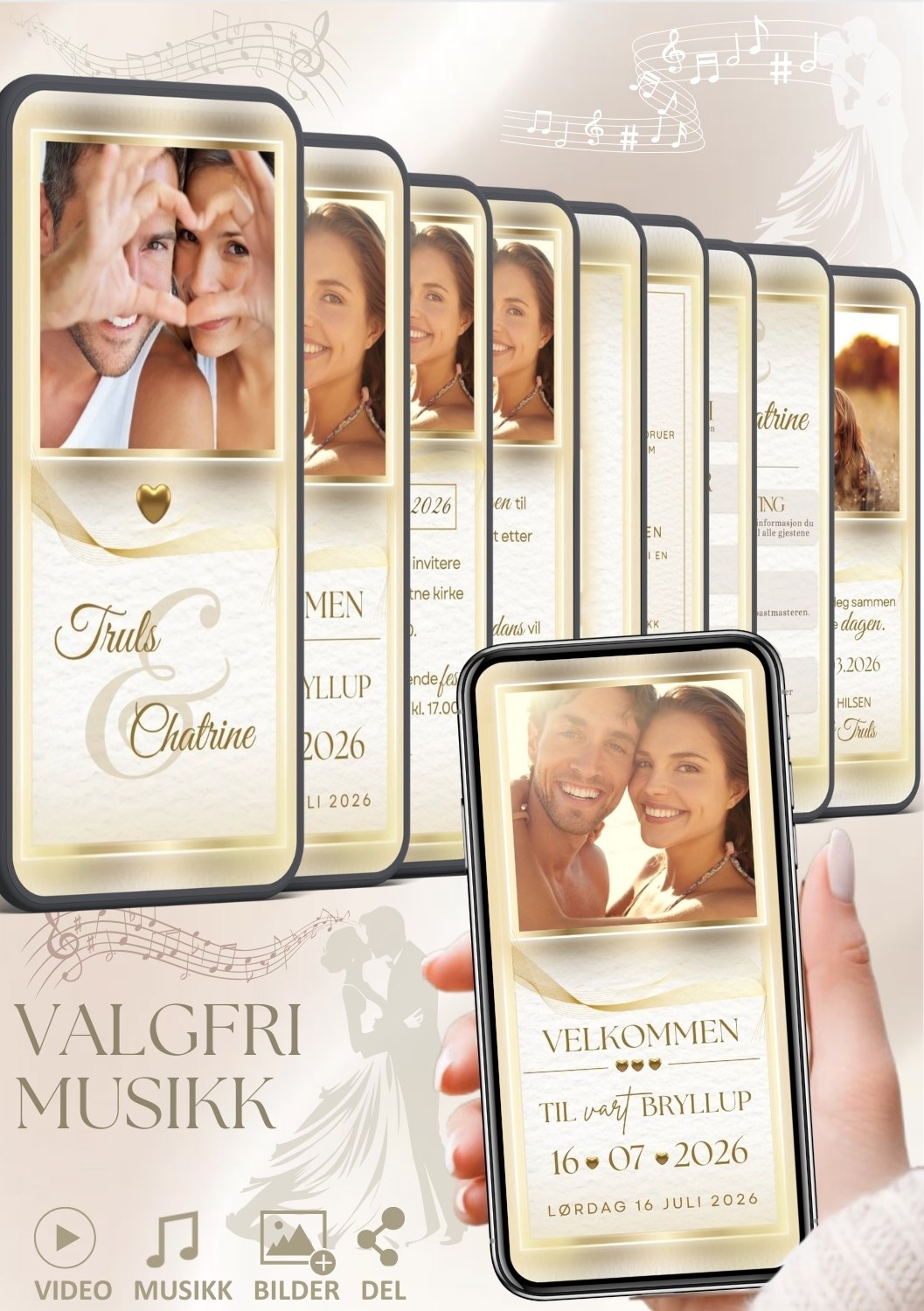 VIDEO INVITASJON BRYLLUP