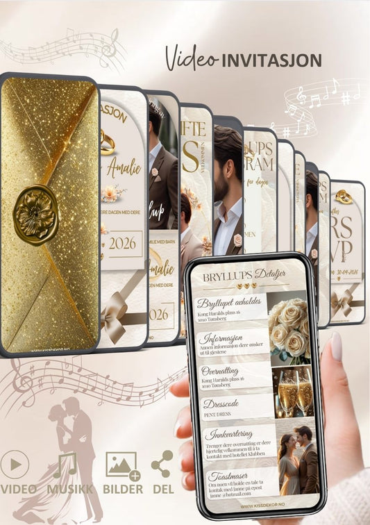 VIDEO INVITASJON BRYLLUP