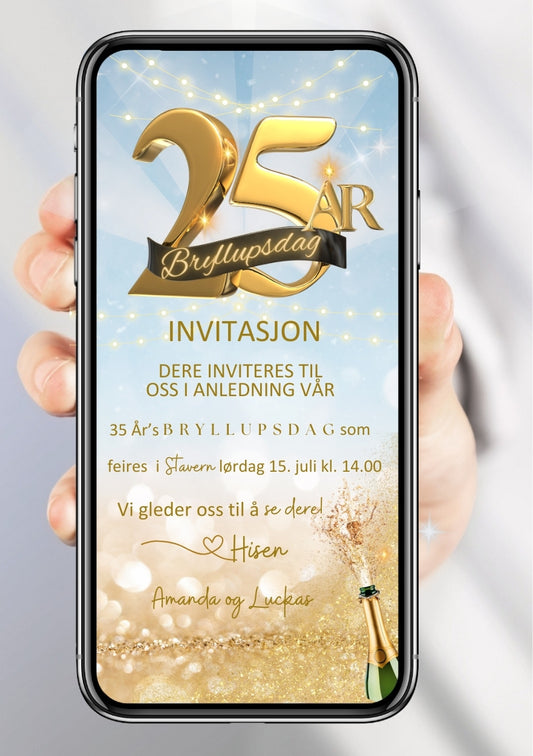 JUBILEUM INVITASJON